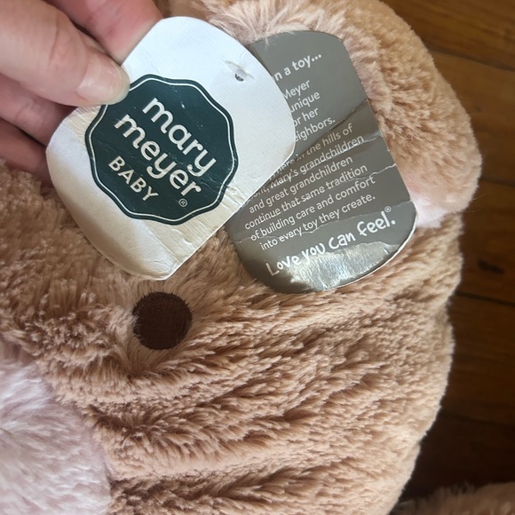 NWT Mary Meyer Plush Tan Bear Play Mat Newborn - Picture 3 of 5